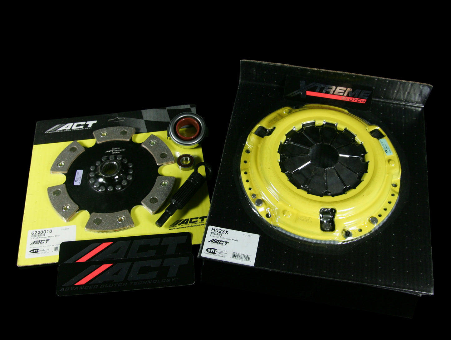ACT Xtreme Clutch Kit w/Unsprung 6 Puck - 92-93 Integra (Cable Trans)