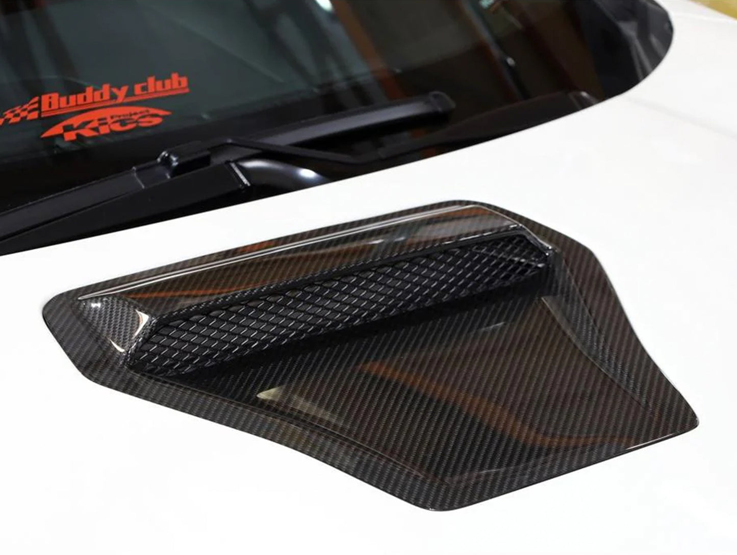 APR Performance Carbon Fiber Hood Scoop - 17-21 Civic Type R (FK8)