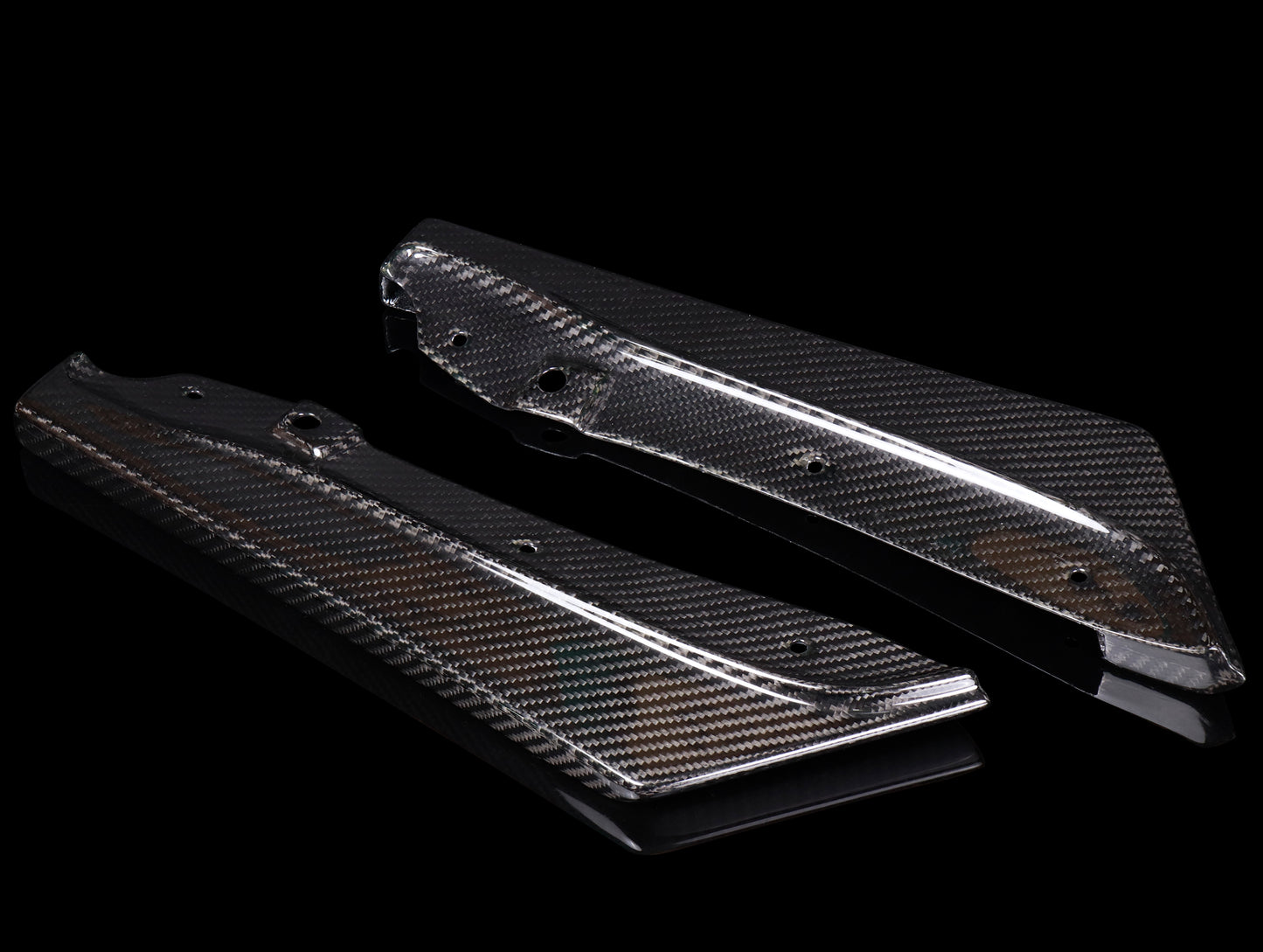 APR Performance Carbon Fiber Rear Bumper Skirt - 23+ Civic Type-R (FL5)