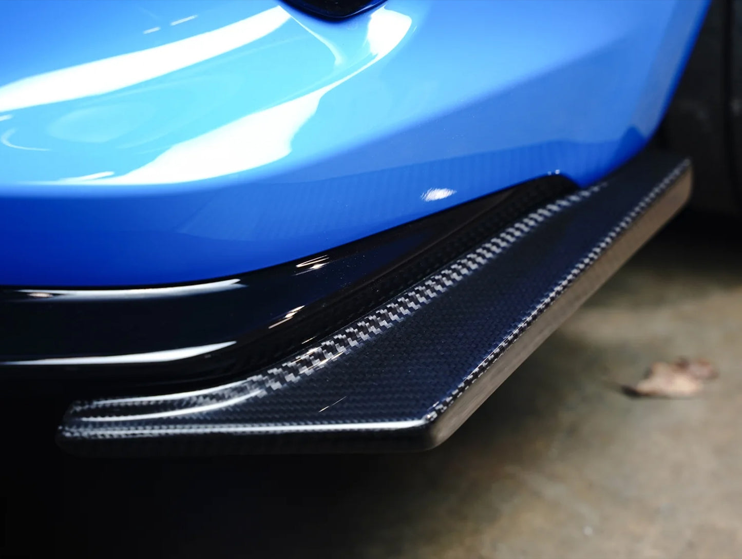 APR Performance Carbon Fiber Rear Bumper Skirt - 23+ Civic Type-R (FL5)
