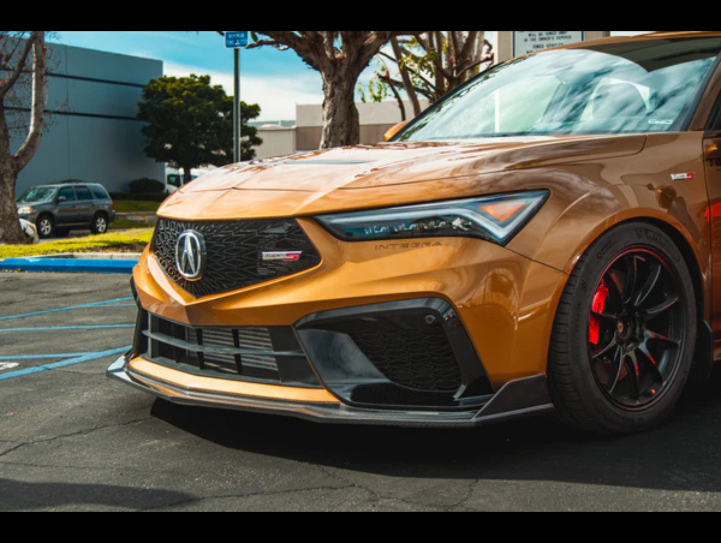 APR Performance Carbon Fiber Front Lip - 24+ Integra Type-S (DE5)