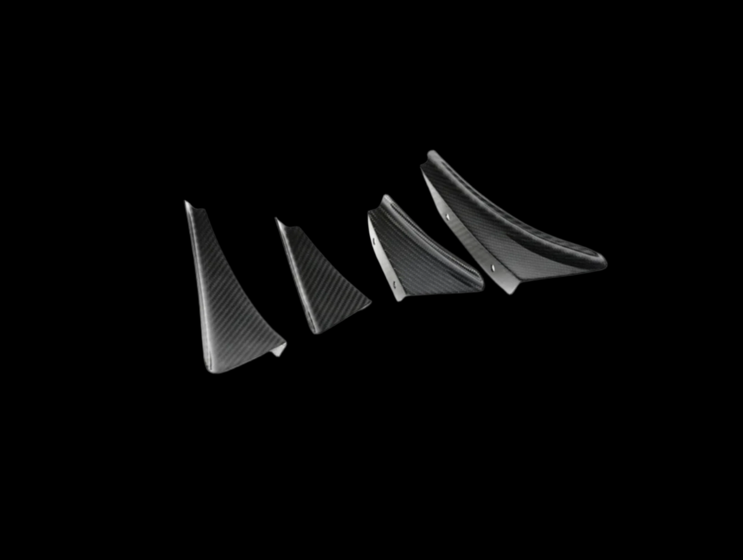 APR Performance Bumper Canards - 23+ Civic Type-R (FL5)