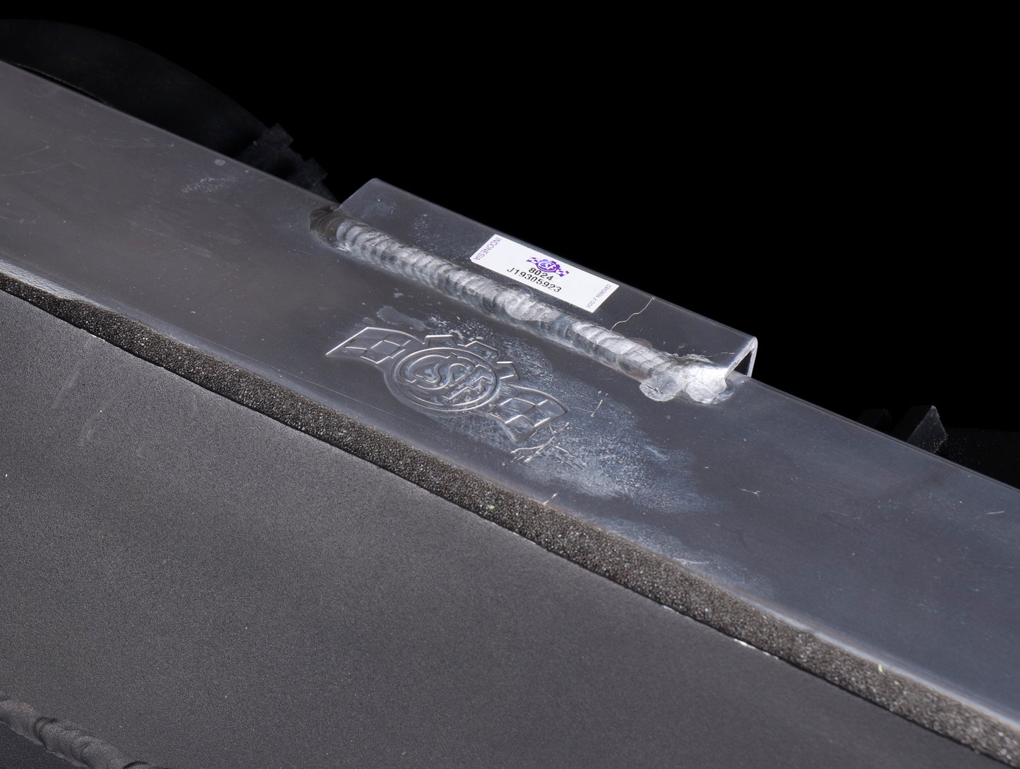 CSF Radiators Rywire Custom Tucked 24x9 Radiator - Polished w/ Custom Air Duct + Fans (Used)