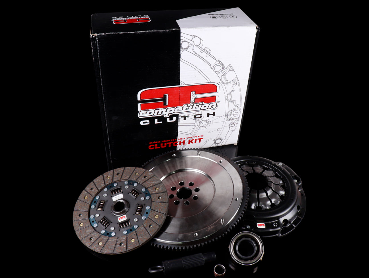 Competition Clutch 8090-ST Clutch Kit and Flywheel (Stage 2) - 16+ Civic 1.5T - L15B7