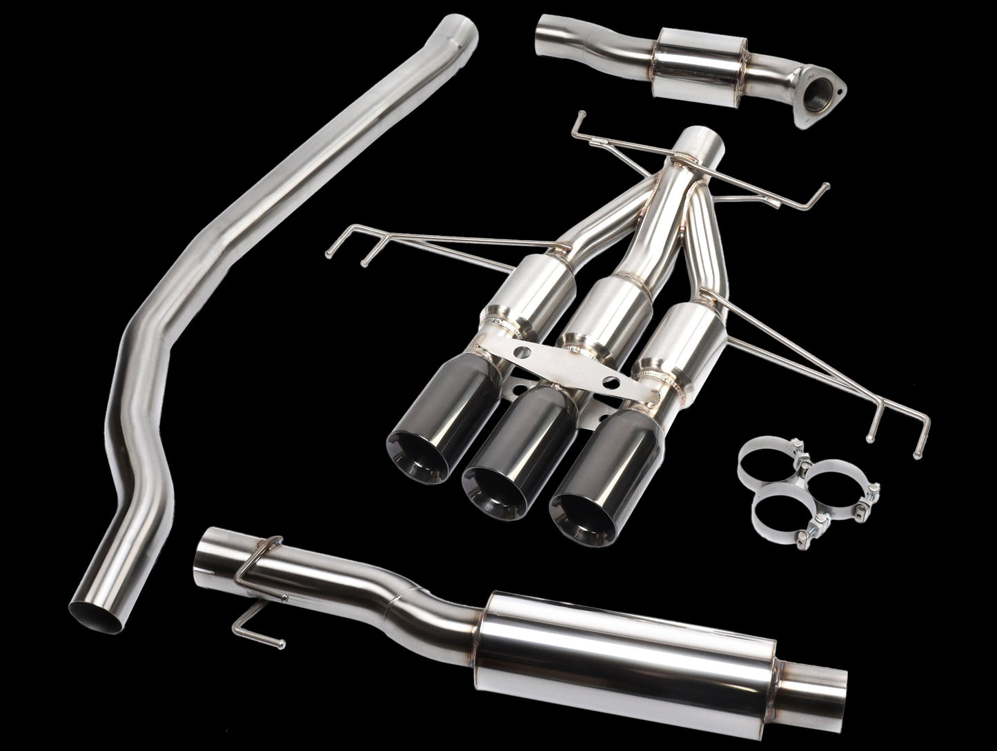 DC Sports Exhaust System - 17-21 Civic Type-R (FK8)