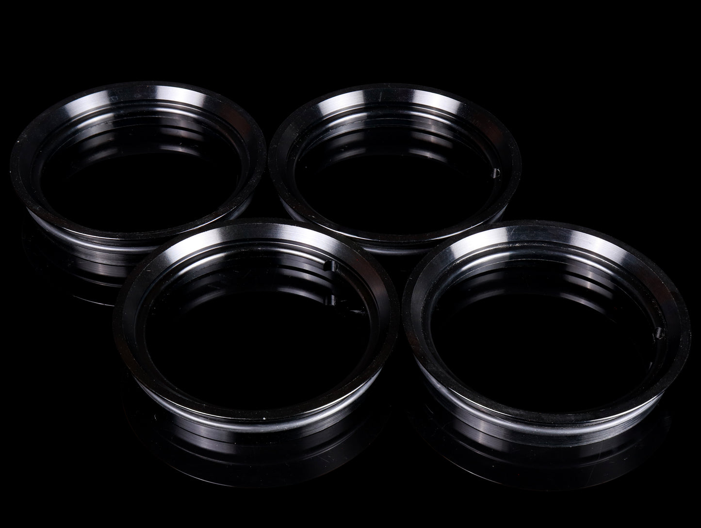 EVS Tuning Center Cap Ring Adapter for Volk TE37SL - Black