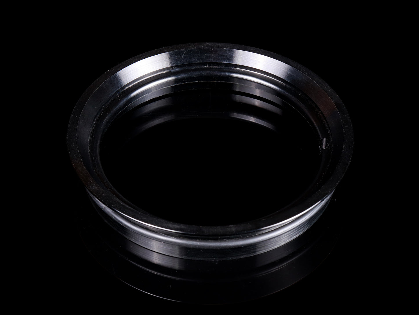 EVS Tuning Center Cap Ring Adapter for Volk TE37SL - Black