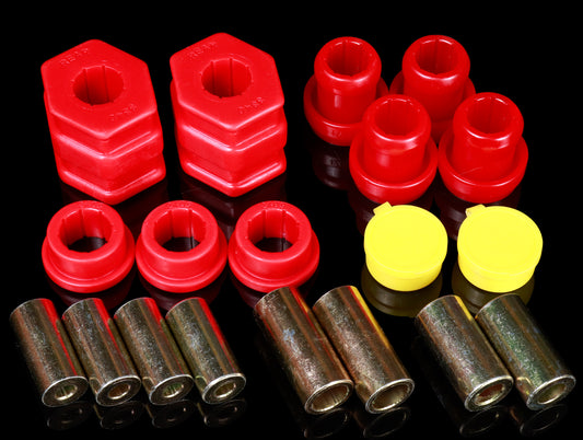Energy Suspension Front Lower Control Arm Bushing Kit - Red - 96-99 Civic (Open Box)
