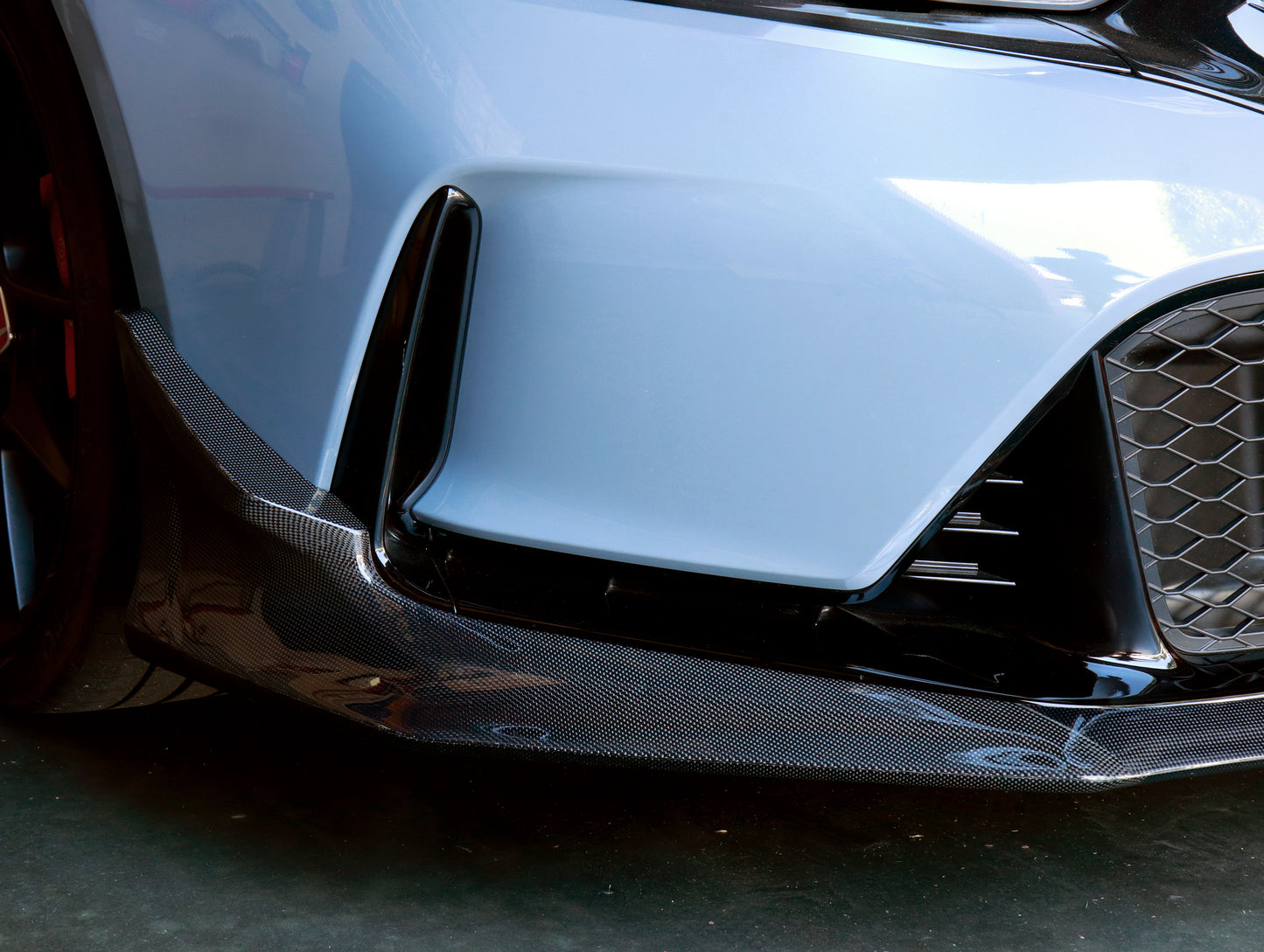 Garage Vary Glide Front Lip Spoiler - 22+ Civic Type R (FL5)