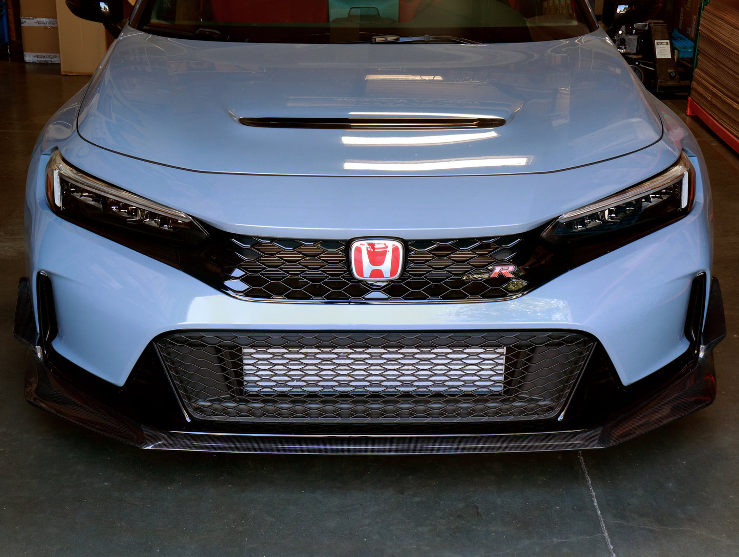 Garage Vary Glide Front Lip Spoiler - 22+ Civic Type R (FL5)