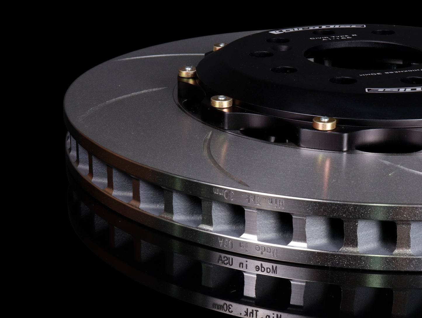 Girodisc Rear 2-piece Rotors - 17-21 Civic Type R (FK8) / 22+ Civic Type R (FL5)