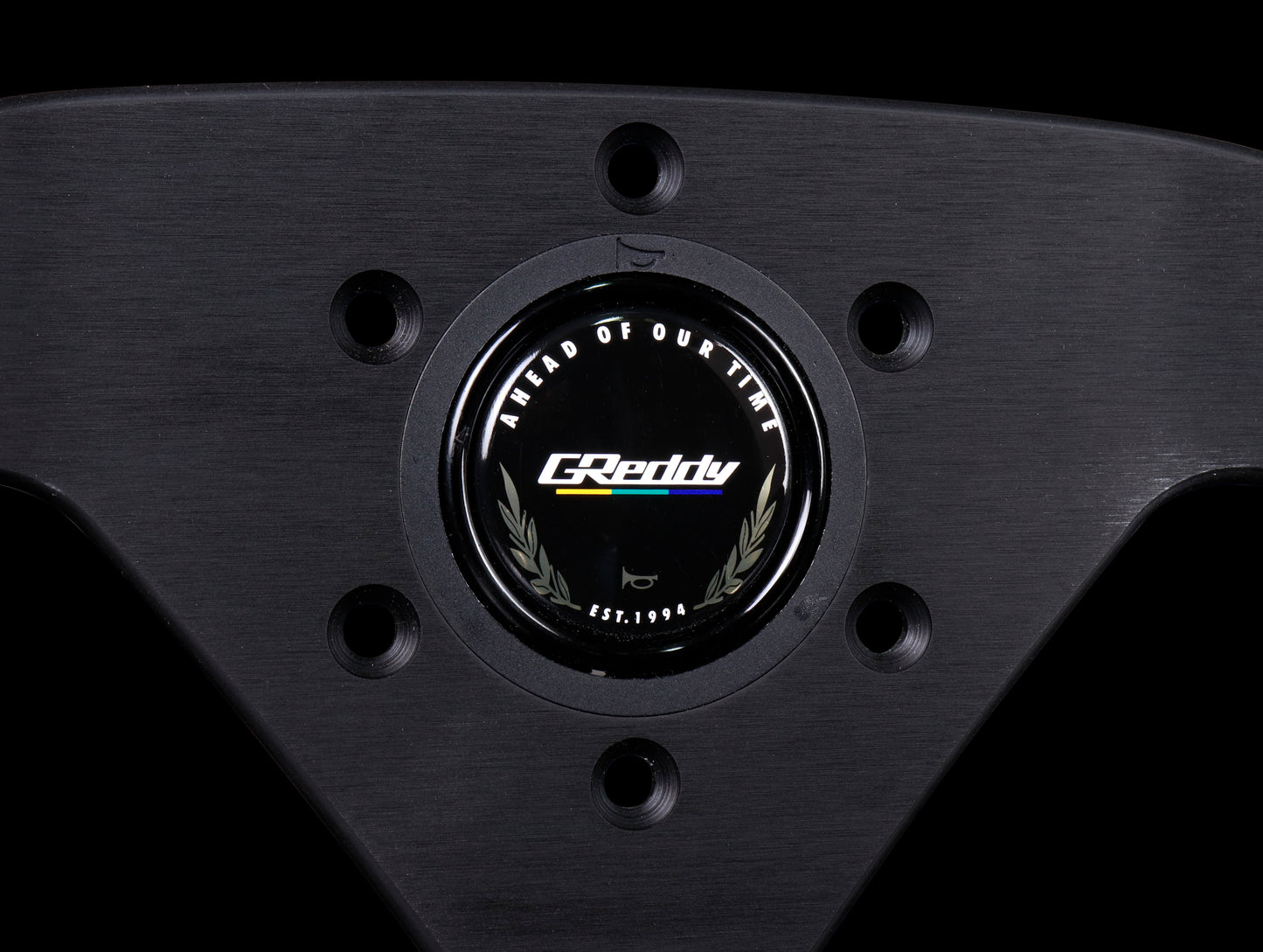 Greddy x Momo Monte Carlo Steering Wheel - Black Alcantara