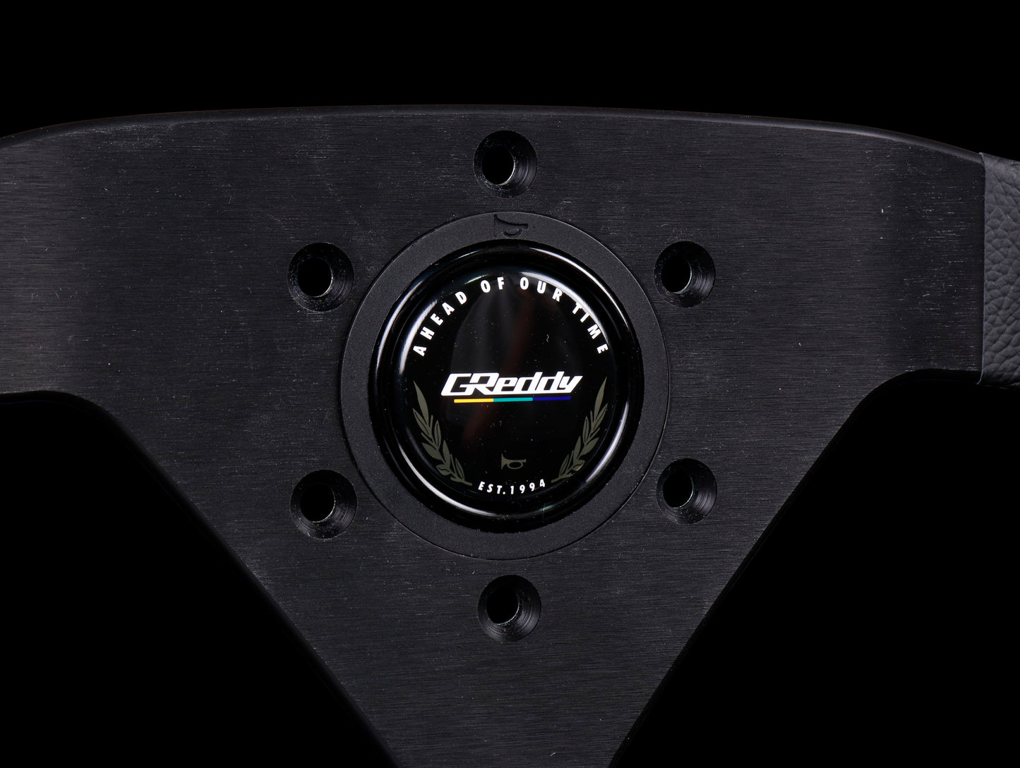 Greddy x Momo Monte Carlo Steering Wheel - Black Leather