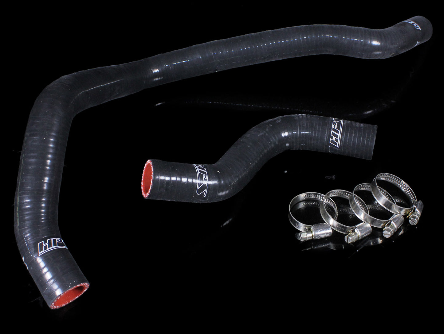 HPS Silicone Radiator Black Hose Kits - Civic / CRX