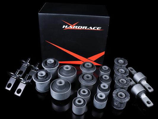 Hardrace Complete Bushing Set (Hard Rubber) - 02-06 RSX