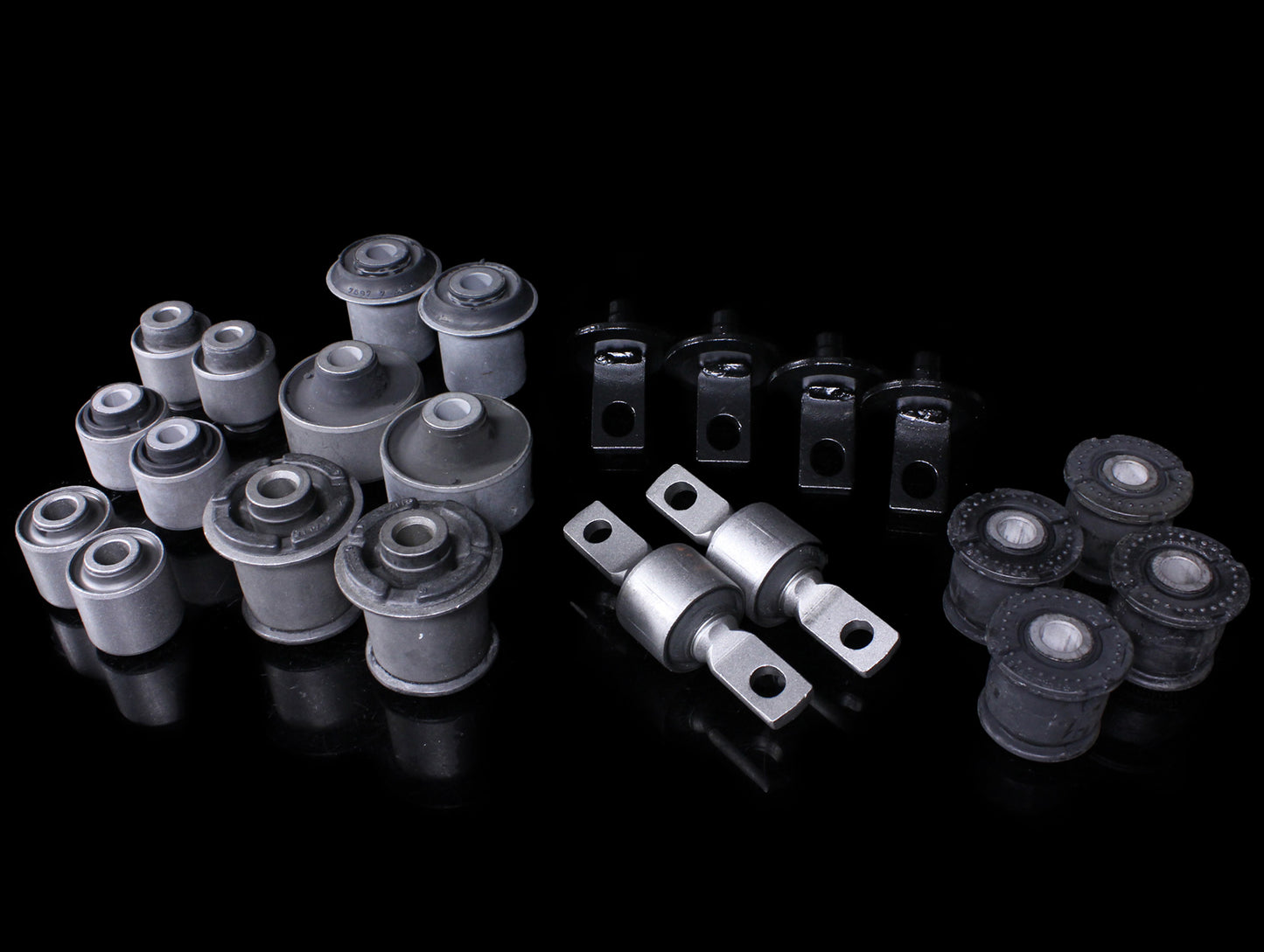 Hardrace Complete Bushing Set (Hard Rubber) - 02-06 RSX