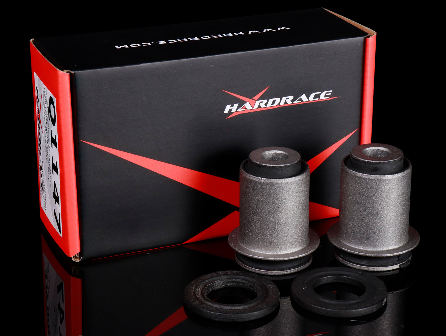 Hardrace Front Lower Arm Bushings (Hard Rubber) - 16-22+ Civic / 22+ Integra