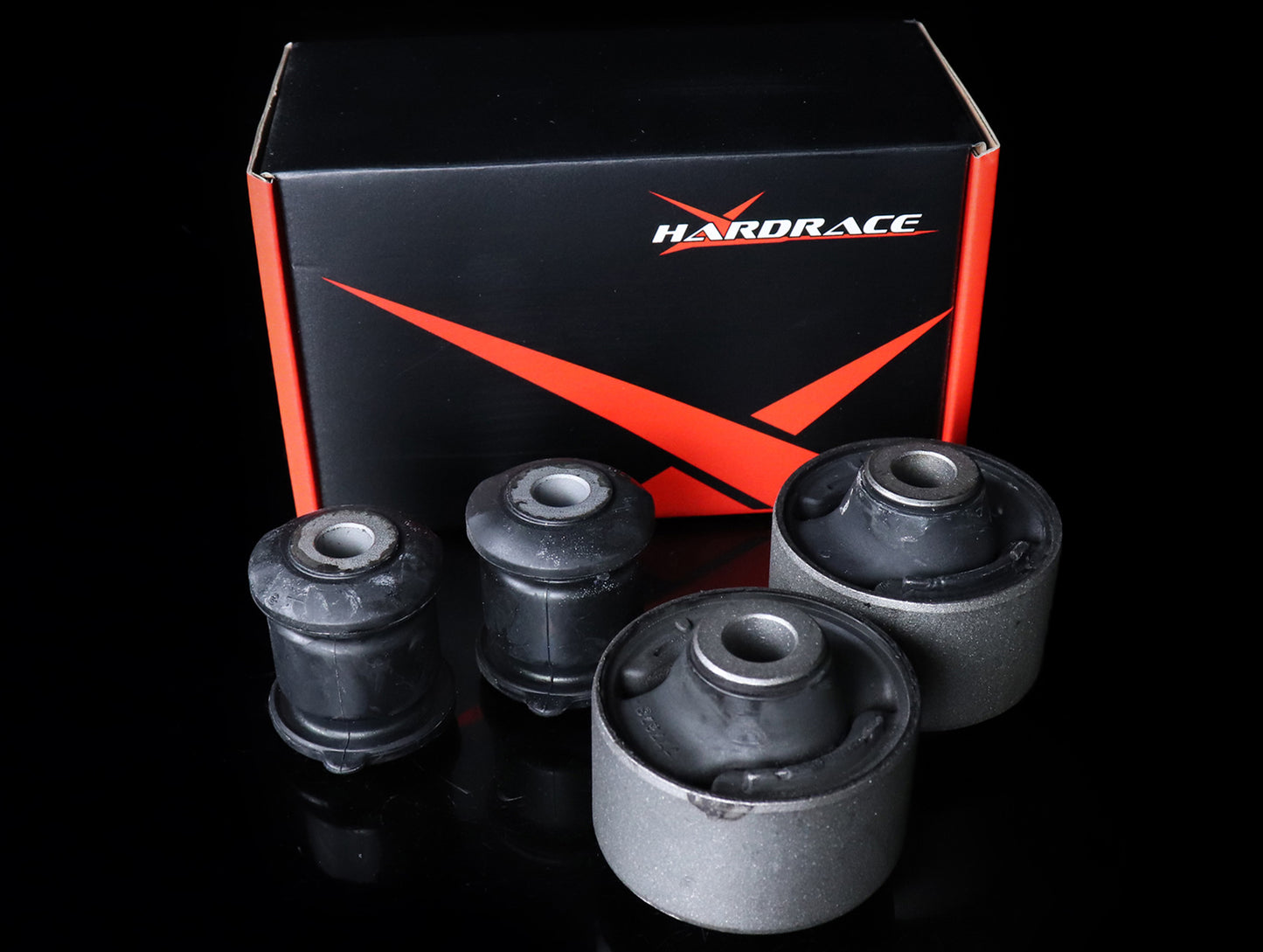 Hardrace Front Lower Arm Bushings (Hard Rubber) - 12-13 Civic Si / 12-15 Civic (no Si)