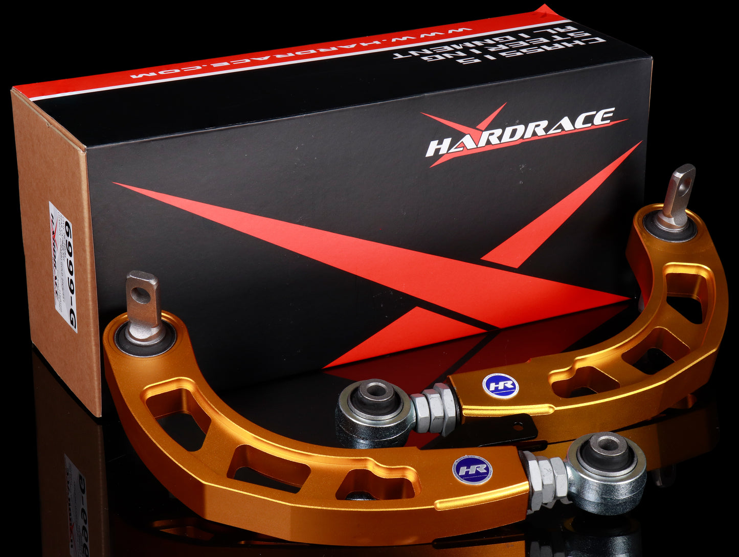 Hardrace Hard Rubber Rear Camber Kit V2 - 06-11 Civic