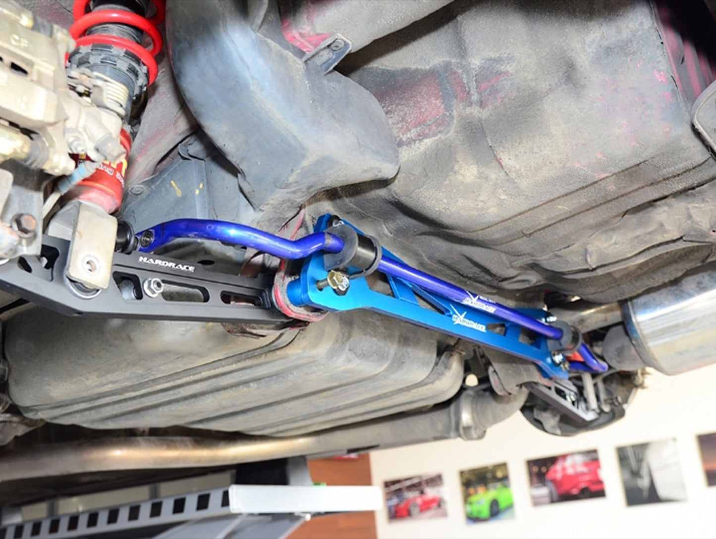 Hardrace Rear Subframe Brace - 92-95 Civic / 94-01 Integra