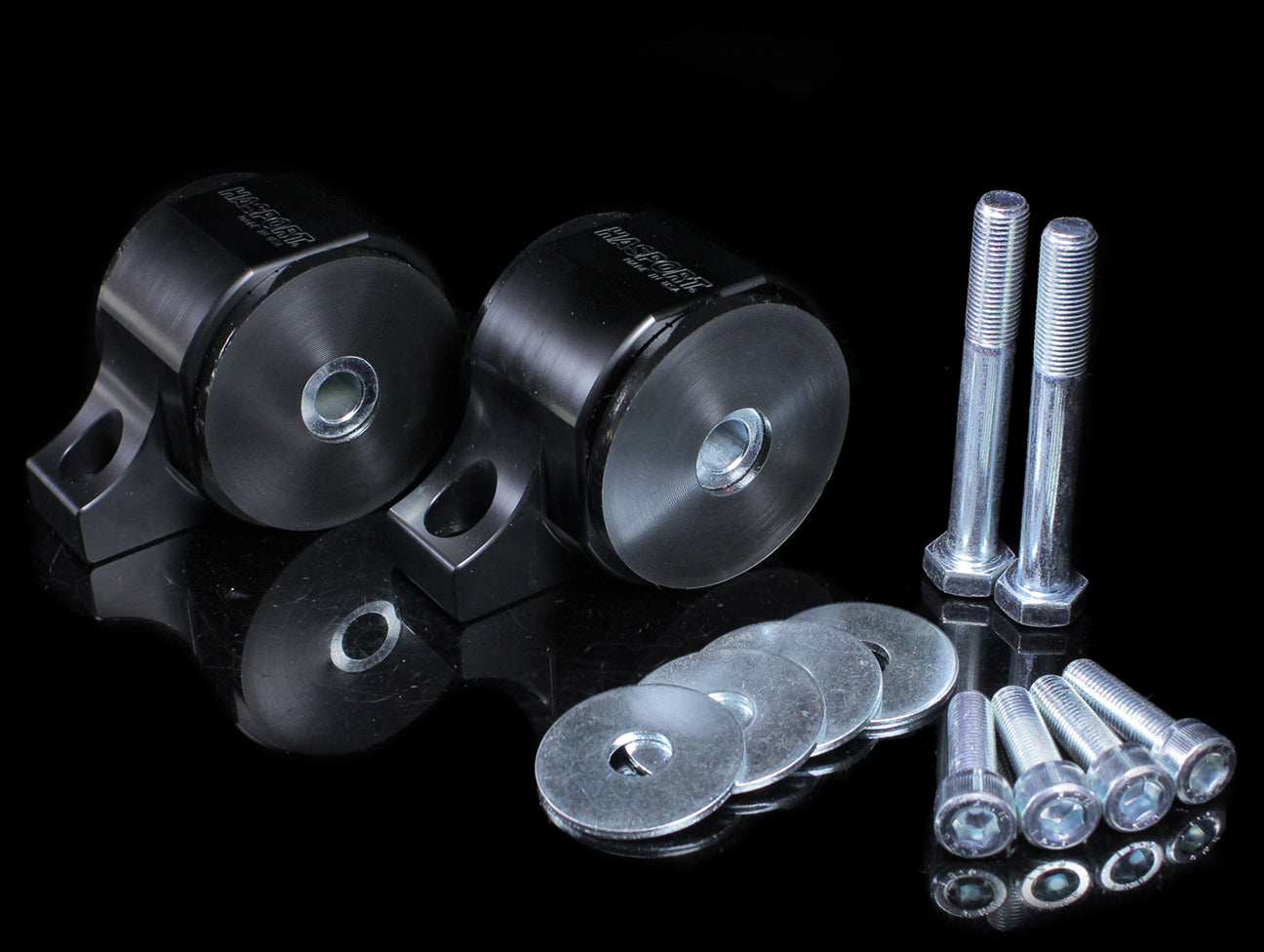 Hasport Billet Black Torque Mounts - 94-01 Integra