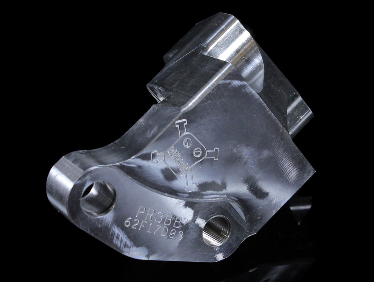 Hasport Billet Post Mount - 88-91 Civic / 90-93 Integra