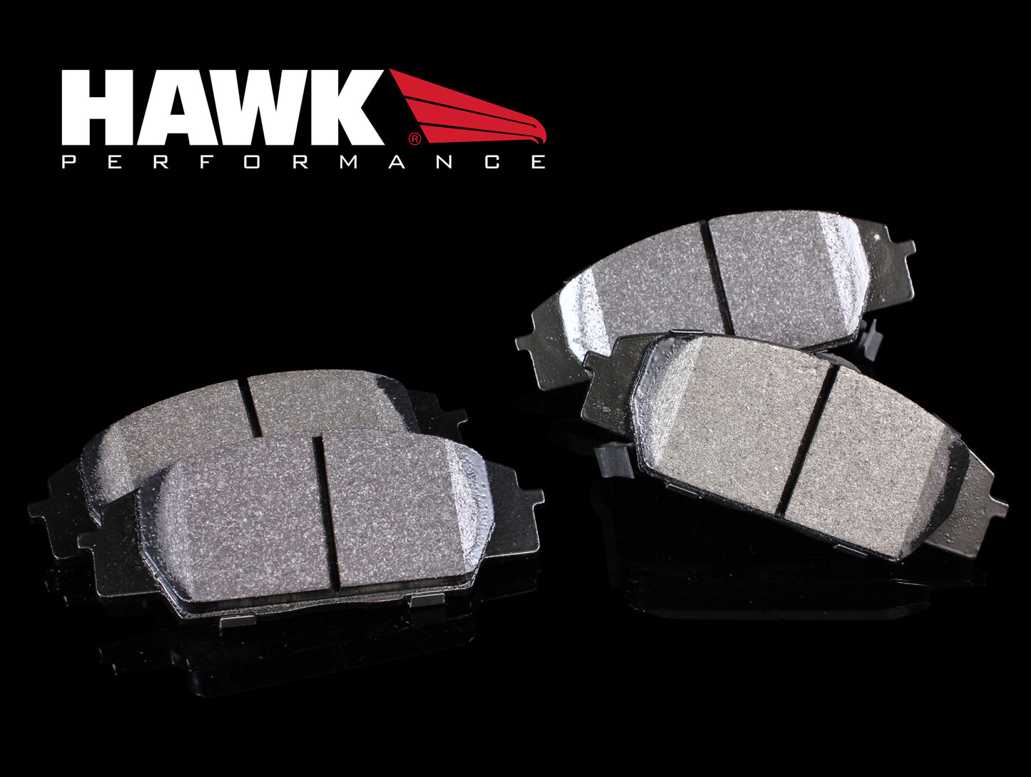 Hawk HP Plus Front Brake Pads - 07-08 Fit