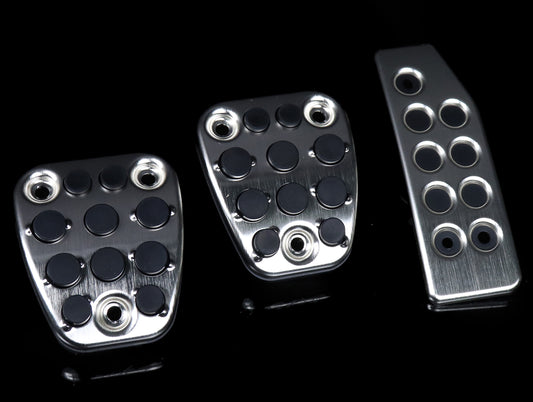 Honda Access Aluminum Sports Pedal Cover Set - 2014+ Honda Fit