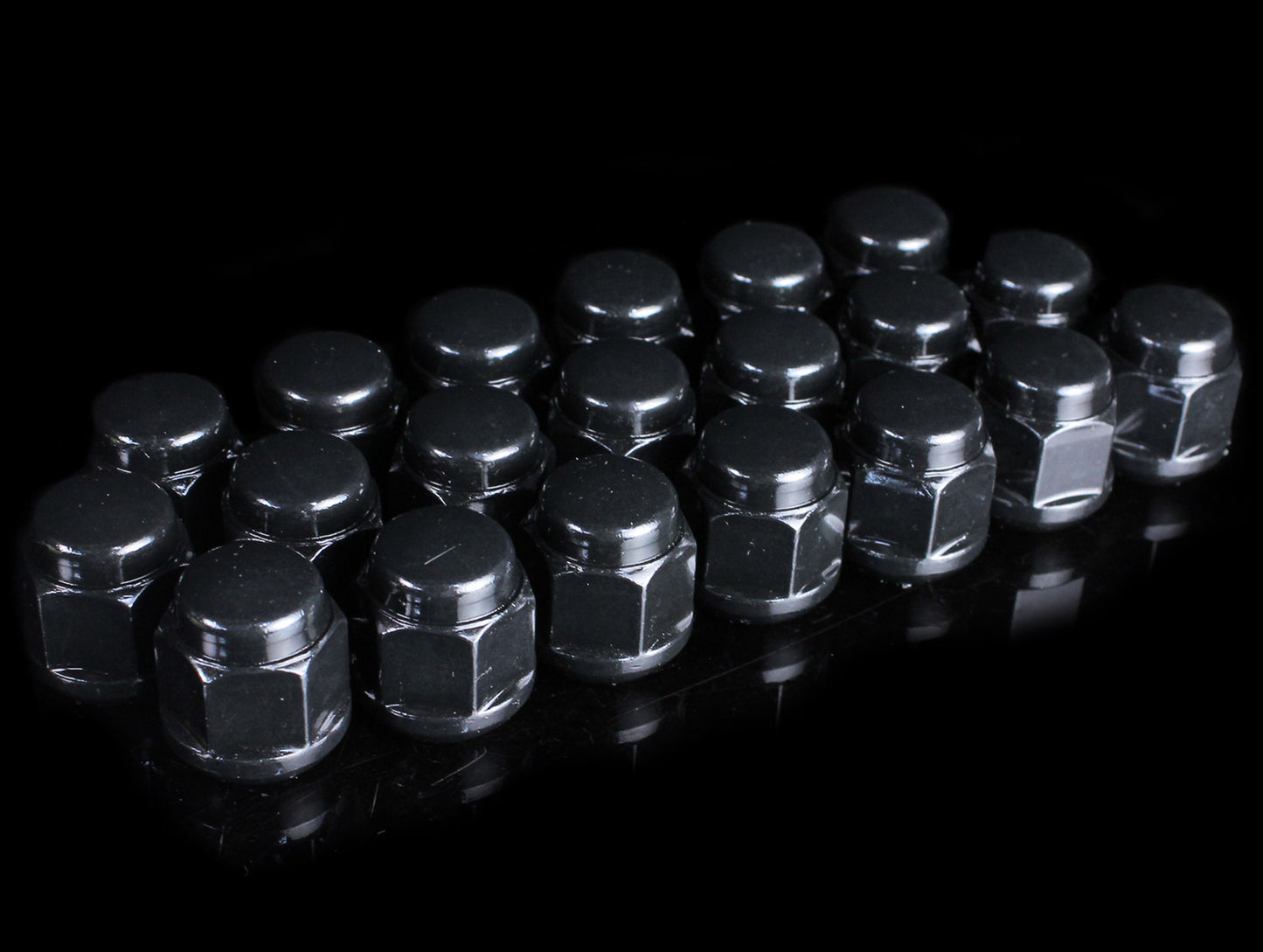 Honda Black Lug Nut 20pc Set