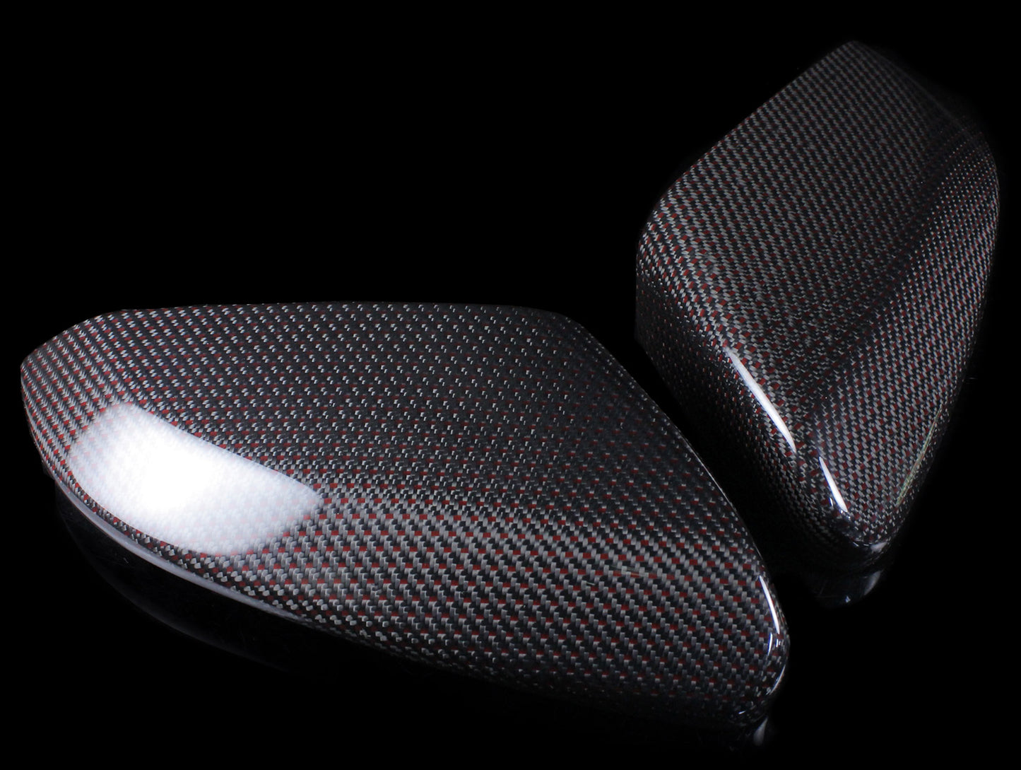 Honda Carbon Mirror Cover Set - 17-21 Civic Type-R (FK8)