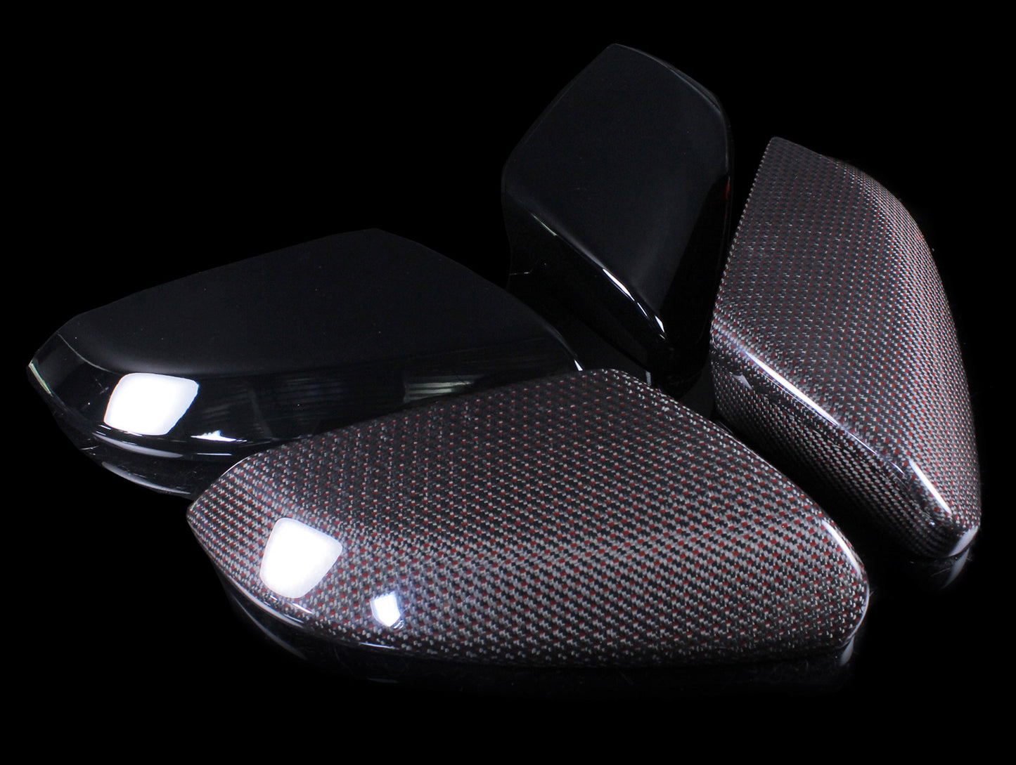 Honda Carbon Mirror Cover Set - 17-21 Civic Type-R (FK8)