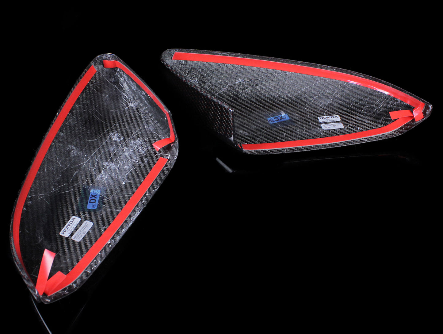Honda Carbon Mirror Cover Set - 17-21 Civic Type-R (FK8)
