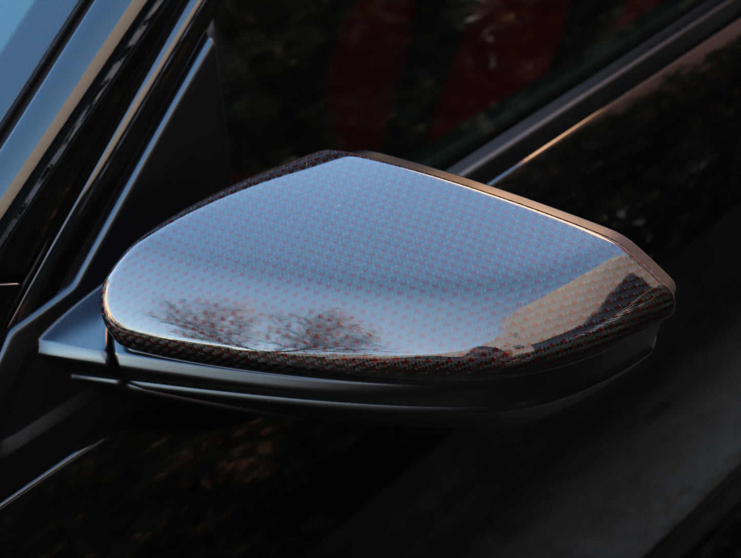 Honda Carbon Mirror Cover Set - 17-21 Civic Type-R (FK8)