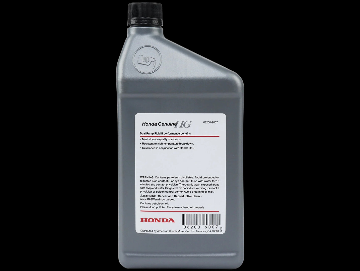 Honda Genuine Dual Pump II Differential Fluid
