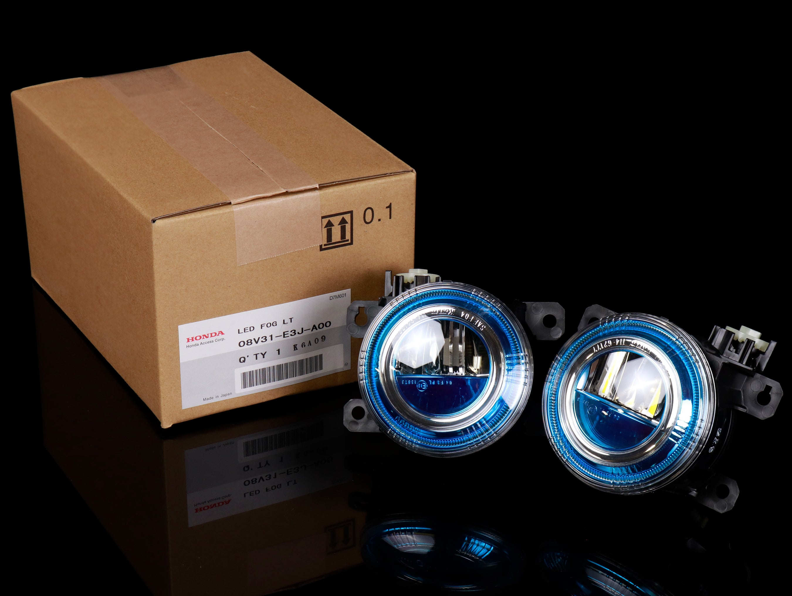 Honda JDM Blue LED Fog Light Kit - 2017-2021 Civic Type-R (FK8