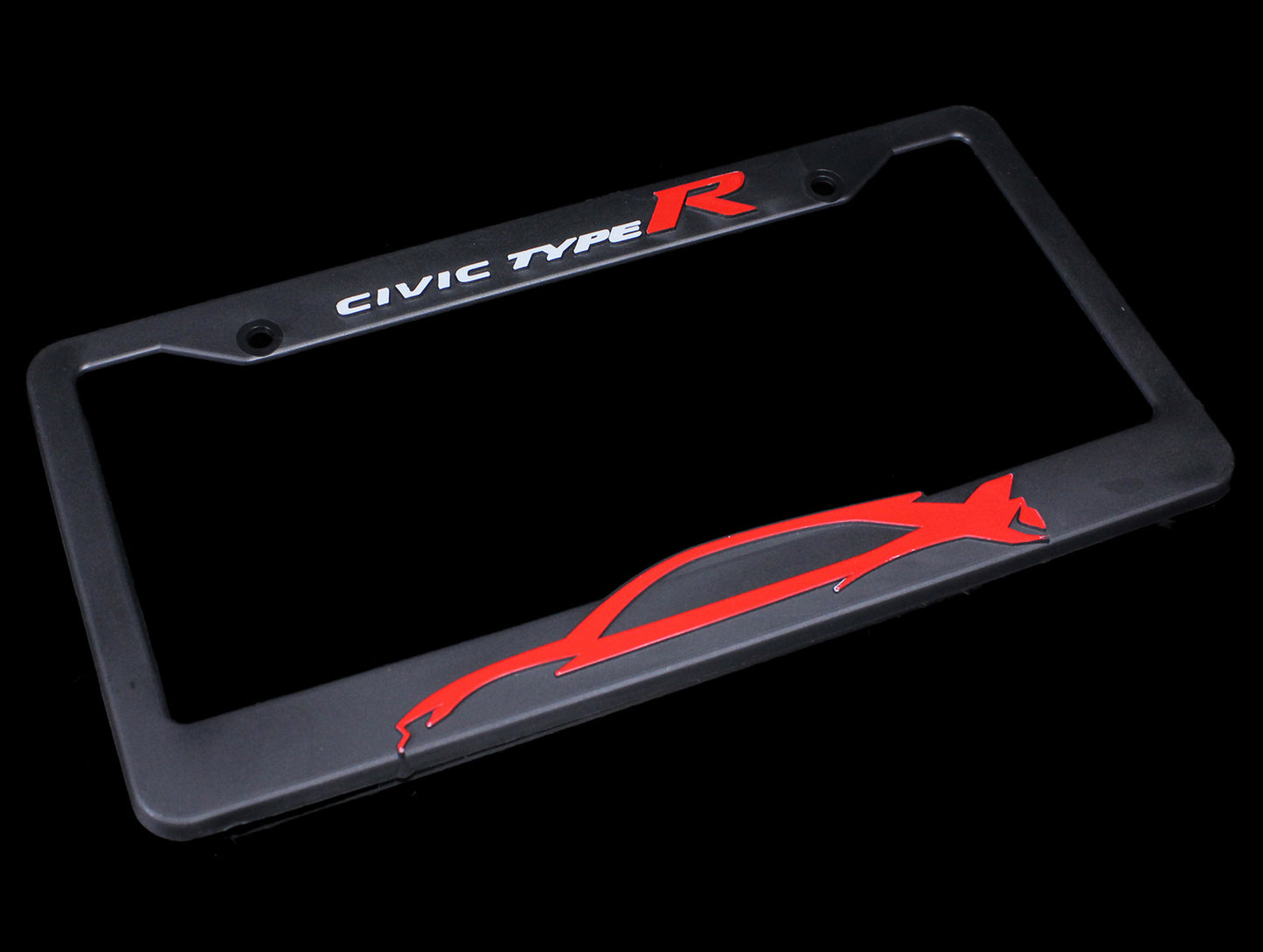 Honda Official Licensed Civic Type-R License Plate Frame - Silhouette