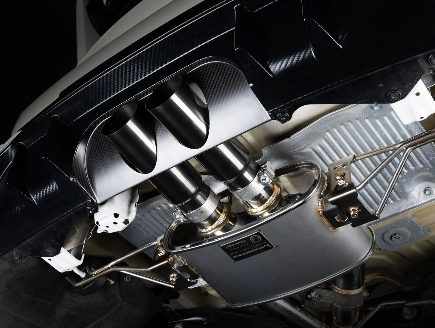 Hybrid Racing Formula Exhaust System - 17-21 Civic Type-R (FK8)