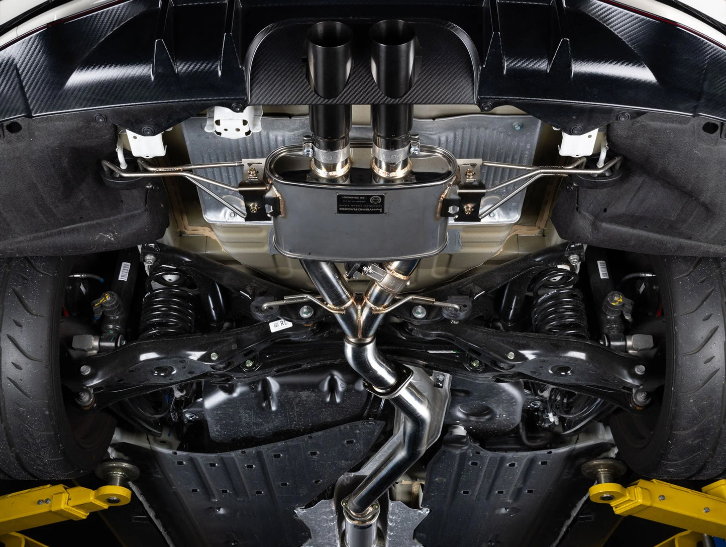 Hybrid Racing Formula Exhaust System - 17-21 Civic Type-R (FK8)