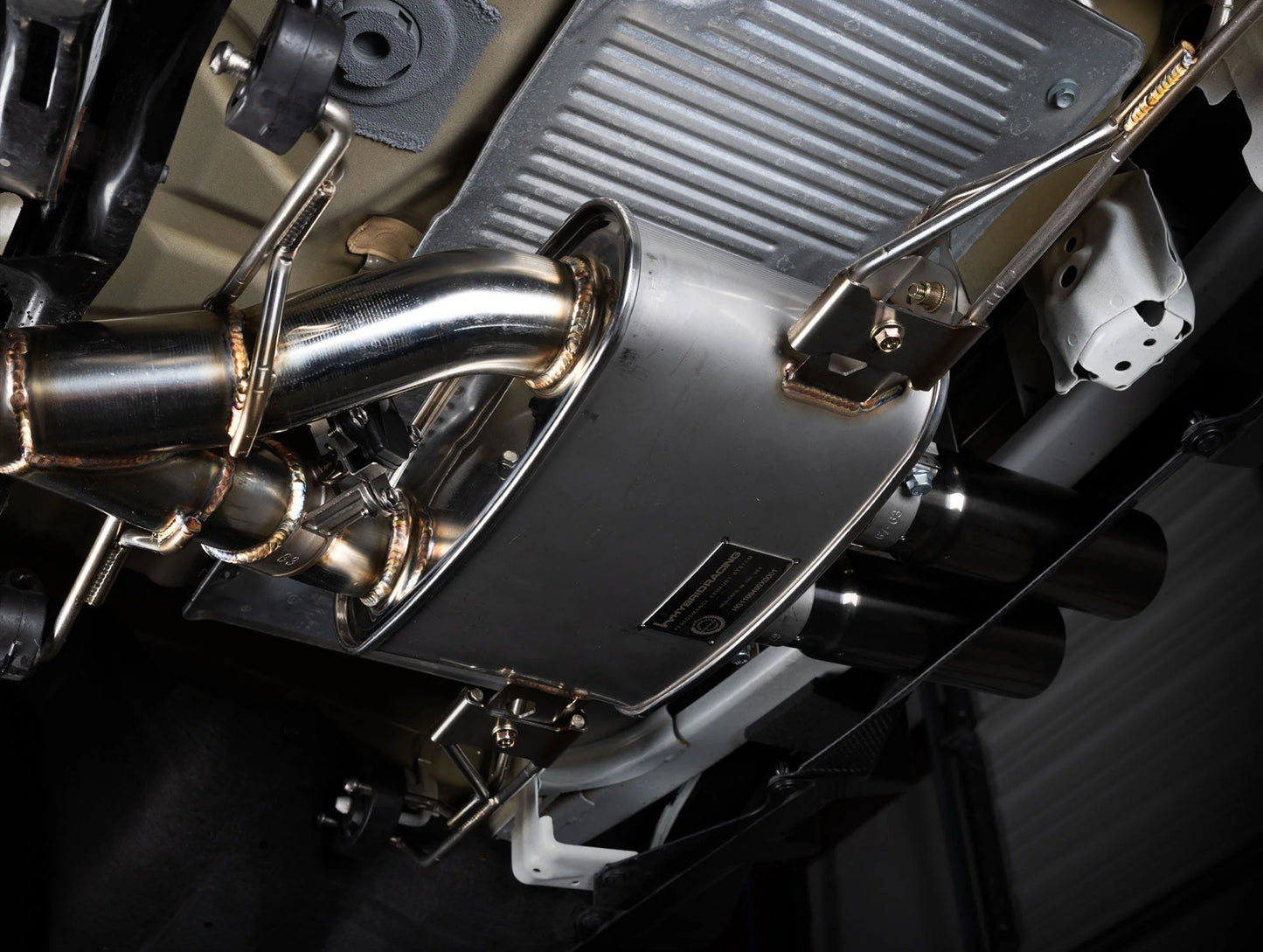 Hybrid Racing Formula Exhaust System - 17-21 Civic Type-R (FK8)