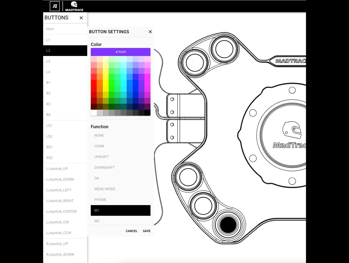 JQ Werks GEN2 Clubsport Racing Steering Wheel System - 23+ Civic Type R (FL5) / 23+ Integra Type S (DE5)