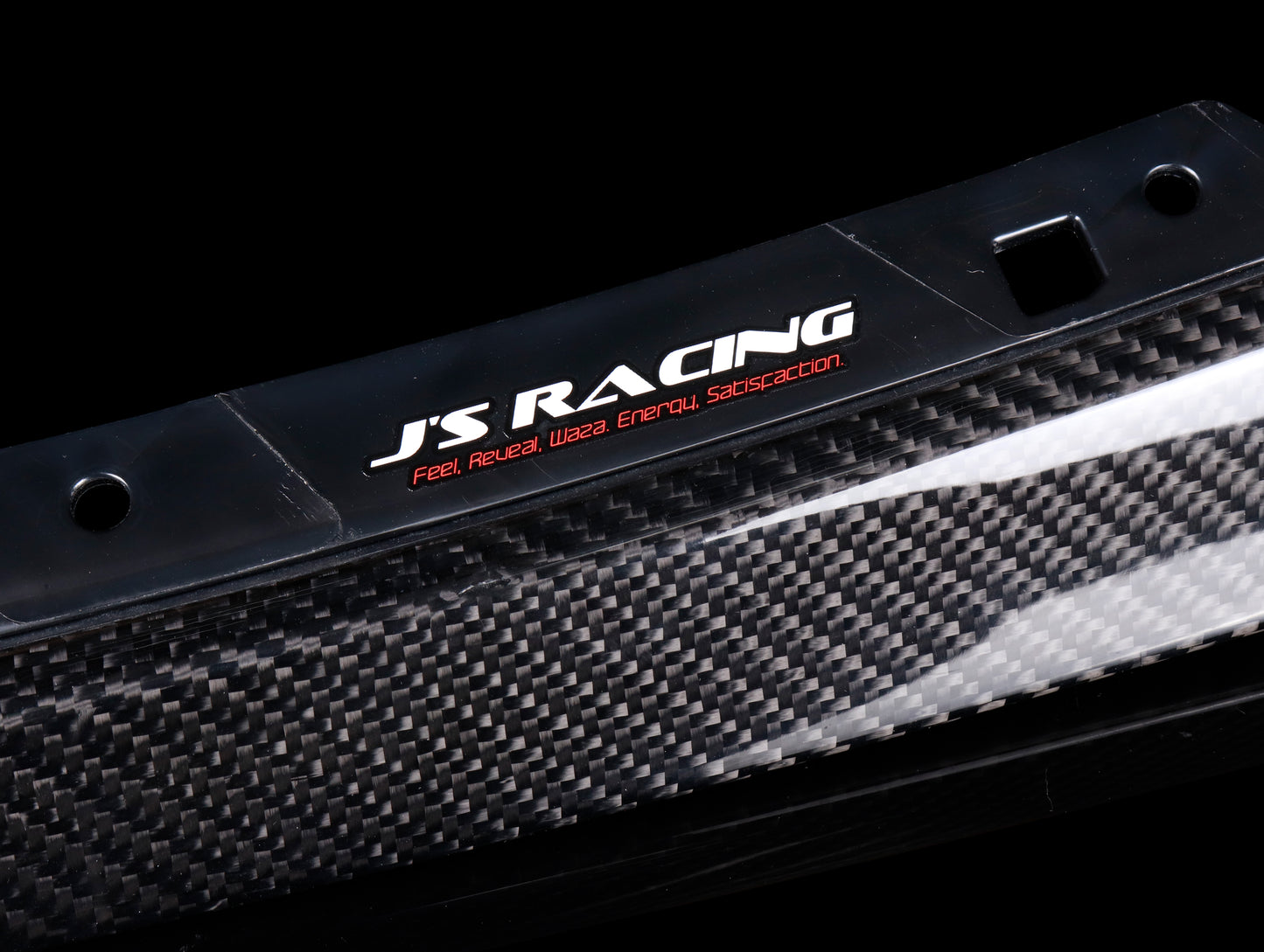J's Racing Carbon Fiber Grill Extensions - 17-21 Civic Type R FK8