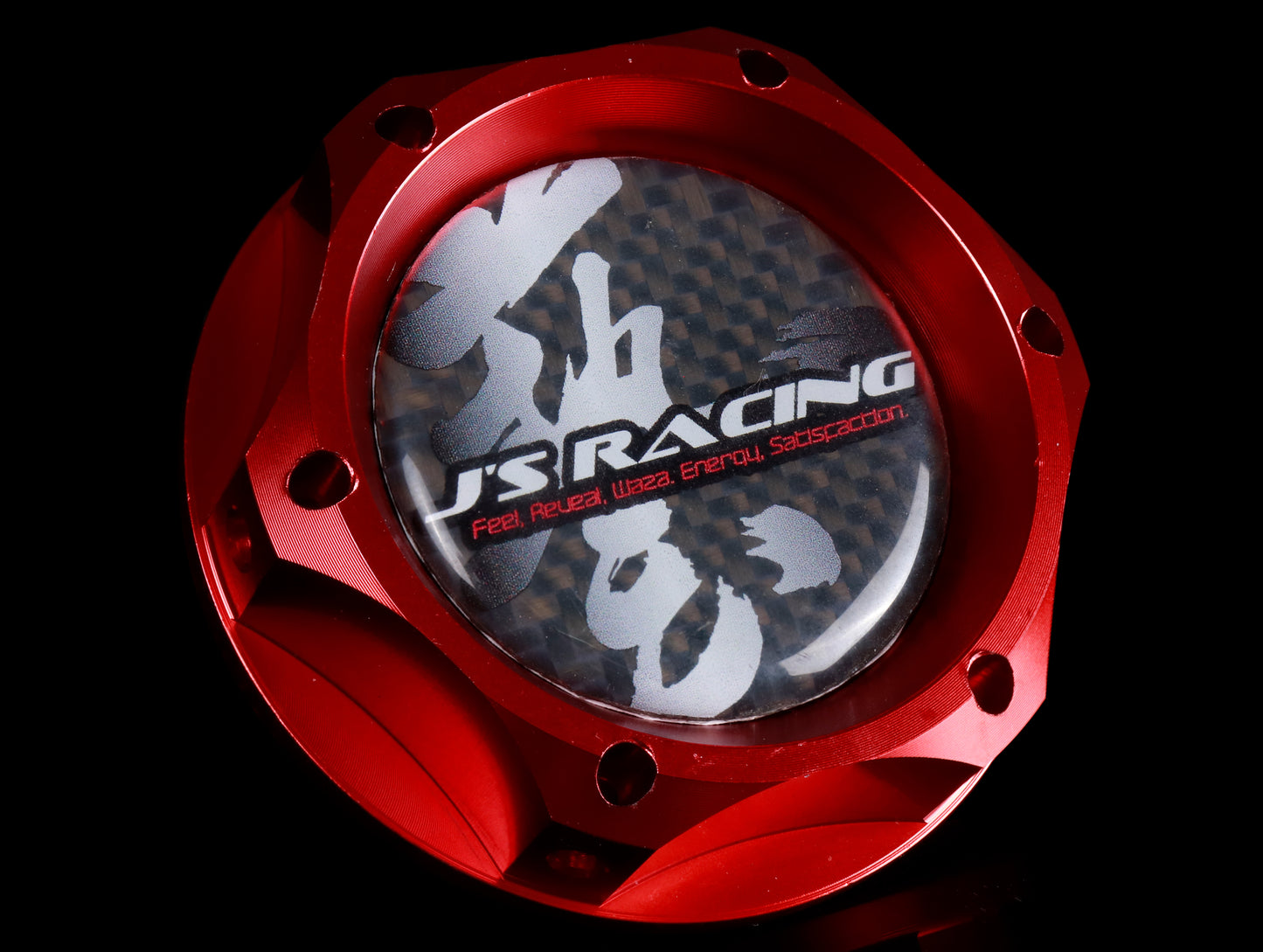 J's Racing Logo Decal for Oil Filler Cap