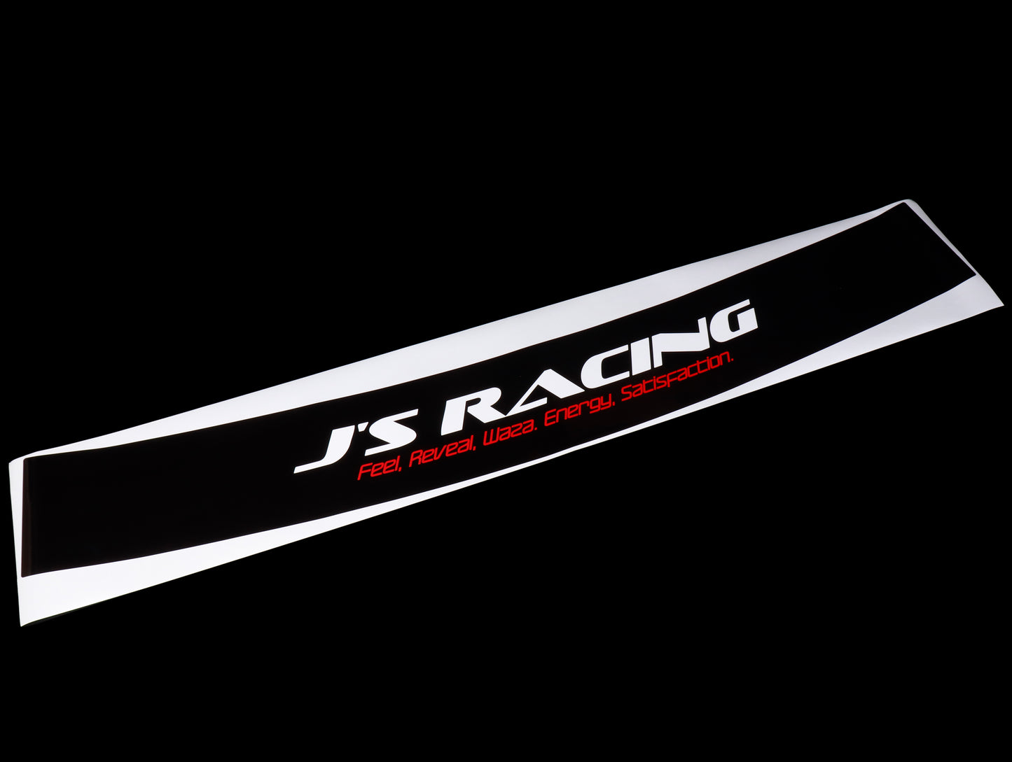 J's Racing Windshield Banner