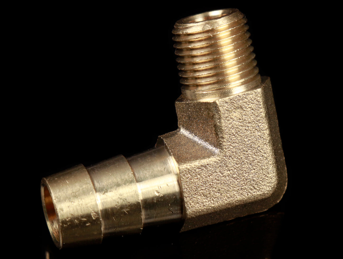 K-Tuned 1/8NPT to 3/8mm Brass Barb Fitting