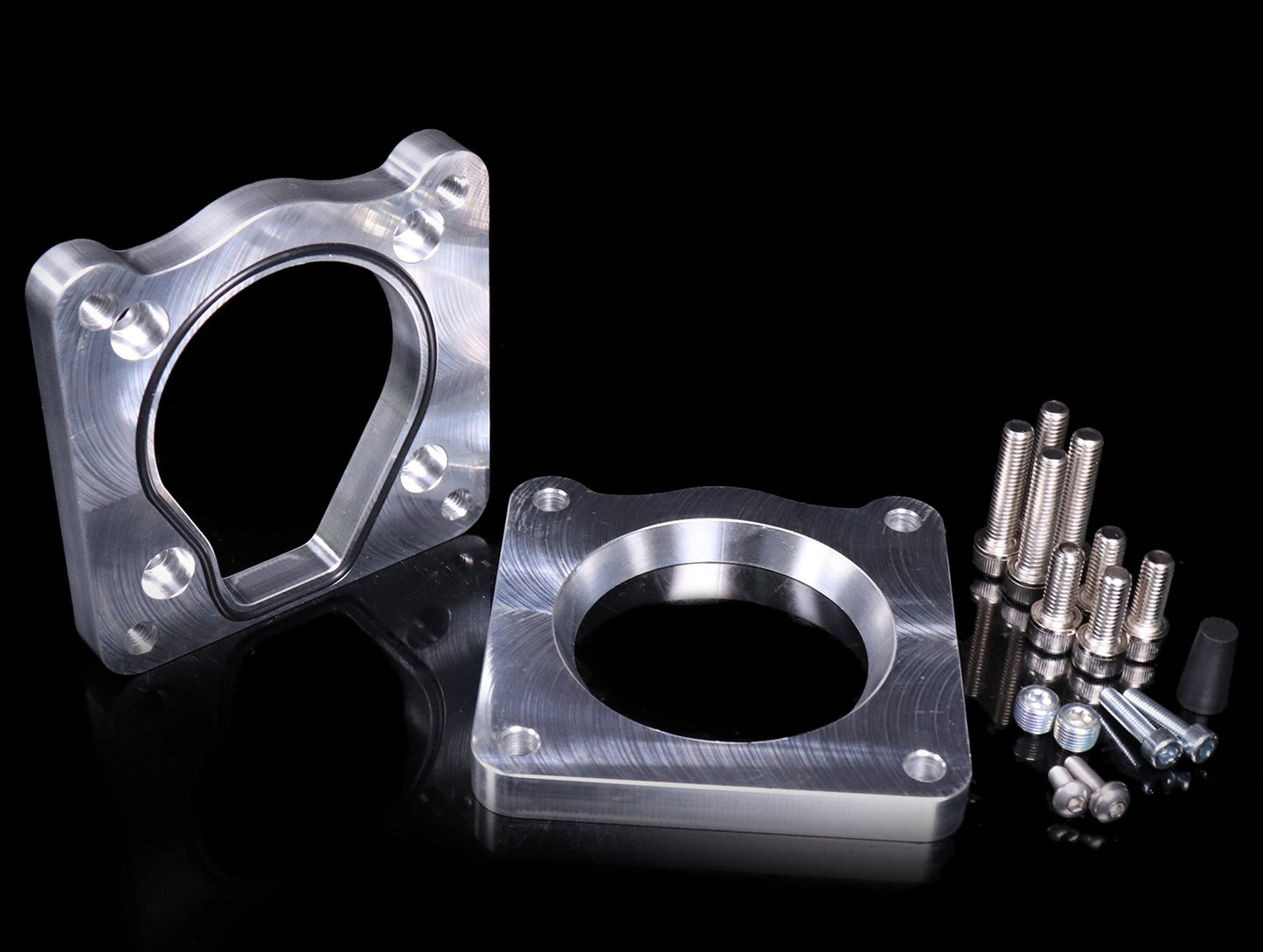 K-Tuned 80mm to RBC Throttle Body Adapter Plates - K-series