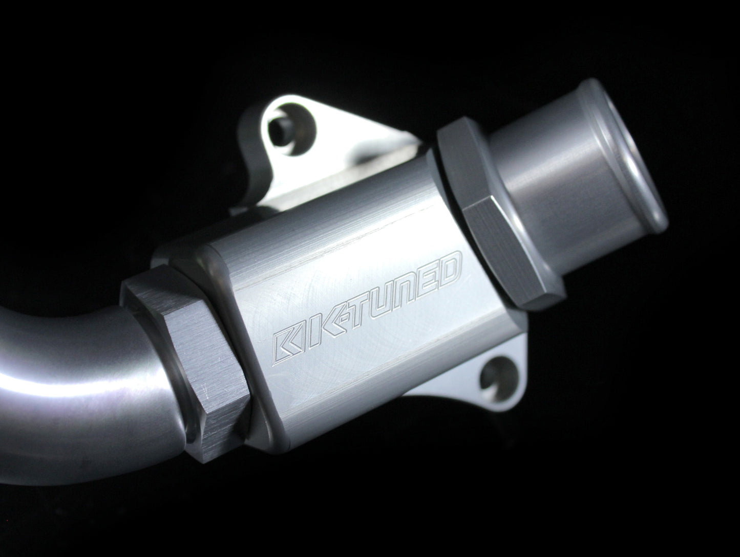 K-Tuned B16/B18C5 (Type R) Upper Coolant Housing w/Filler - Silicone Coupler