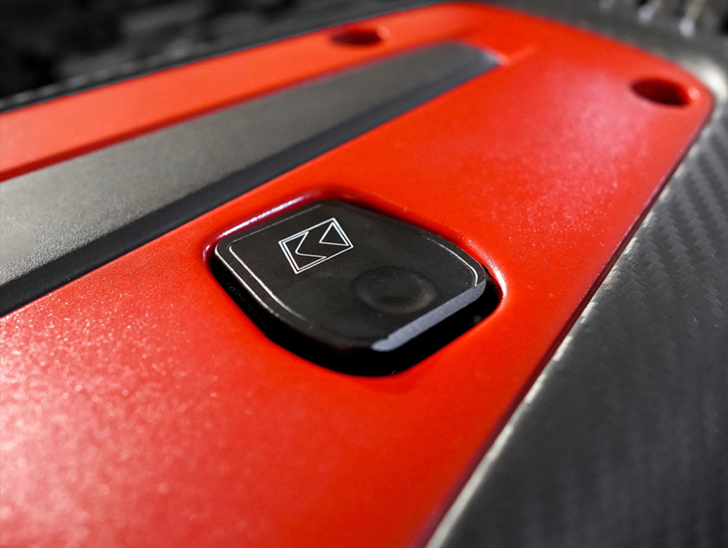 K-Tuned Magnetic Flip Up Oil Dipstick - 17+ Civic Type R (FK8/FL5)