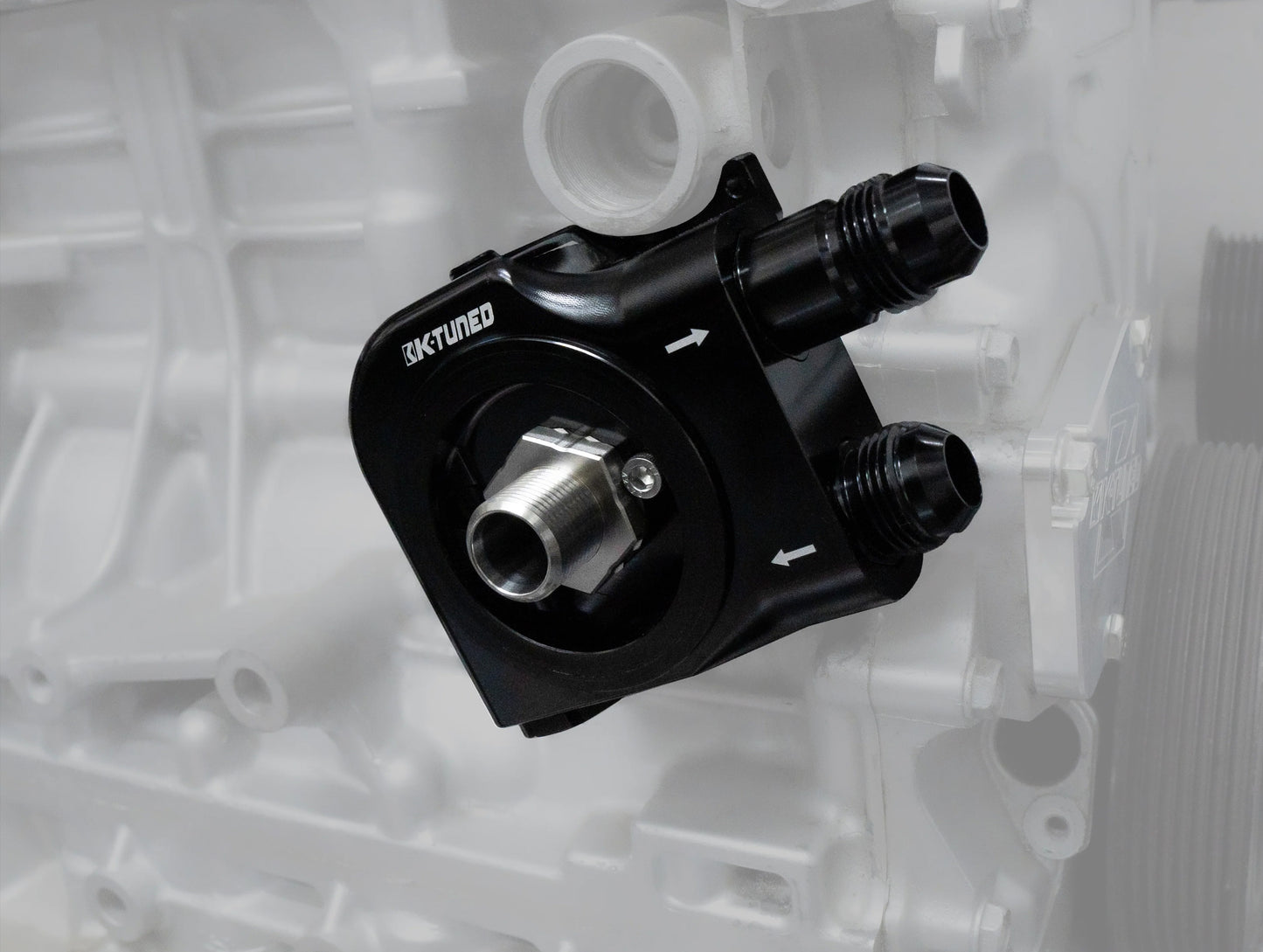 K-Tuned Oil Cooling Sandwich Adapter Plate - K-Series