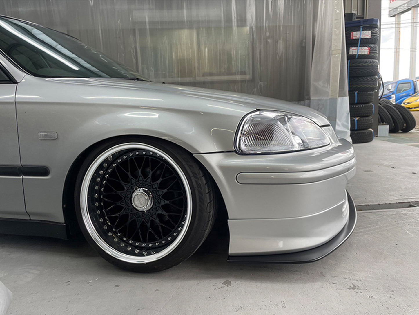 Mode Parfume Front Lip w/ Under Splitter - 96-98 Civic