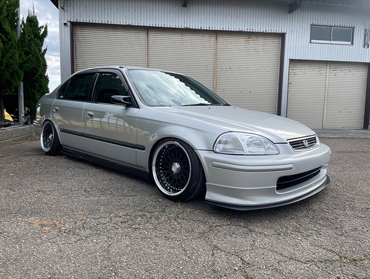 Mode Parfume Front Lip w/ Under Splitter - 96-98 Civic